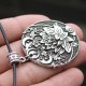 Mandala Flower Necklace Ancient Moon Fashion Jewelry