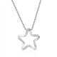 Pentagram Zircon XINGX Necklace Female Clavicle Chain