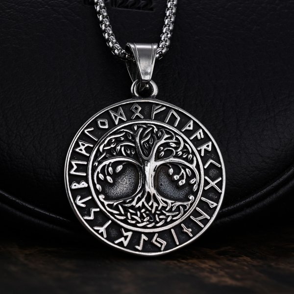 Lucky Tree Stainless Steel Pendant