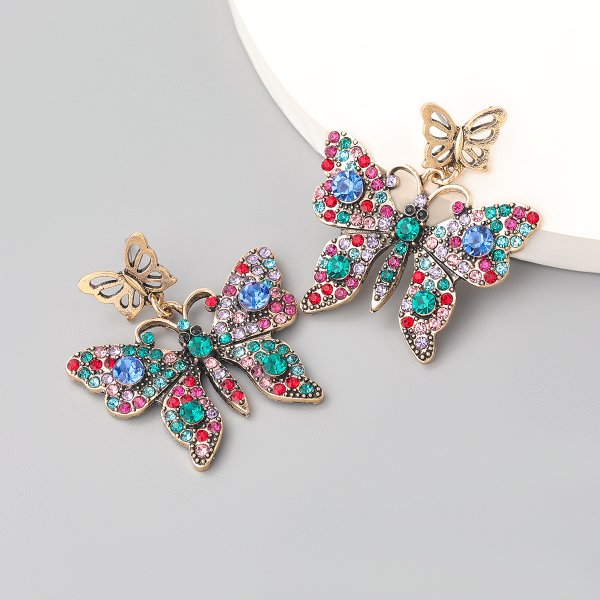 Net Red Ins Wind European And American Super Fairy Earrings